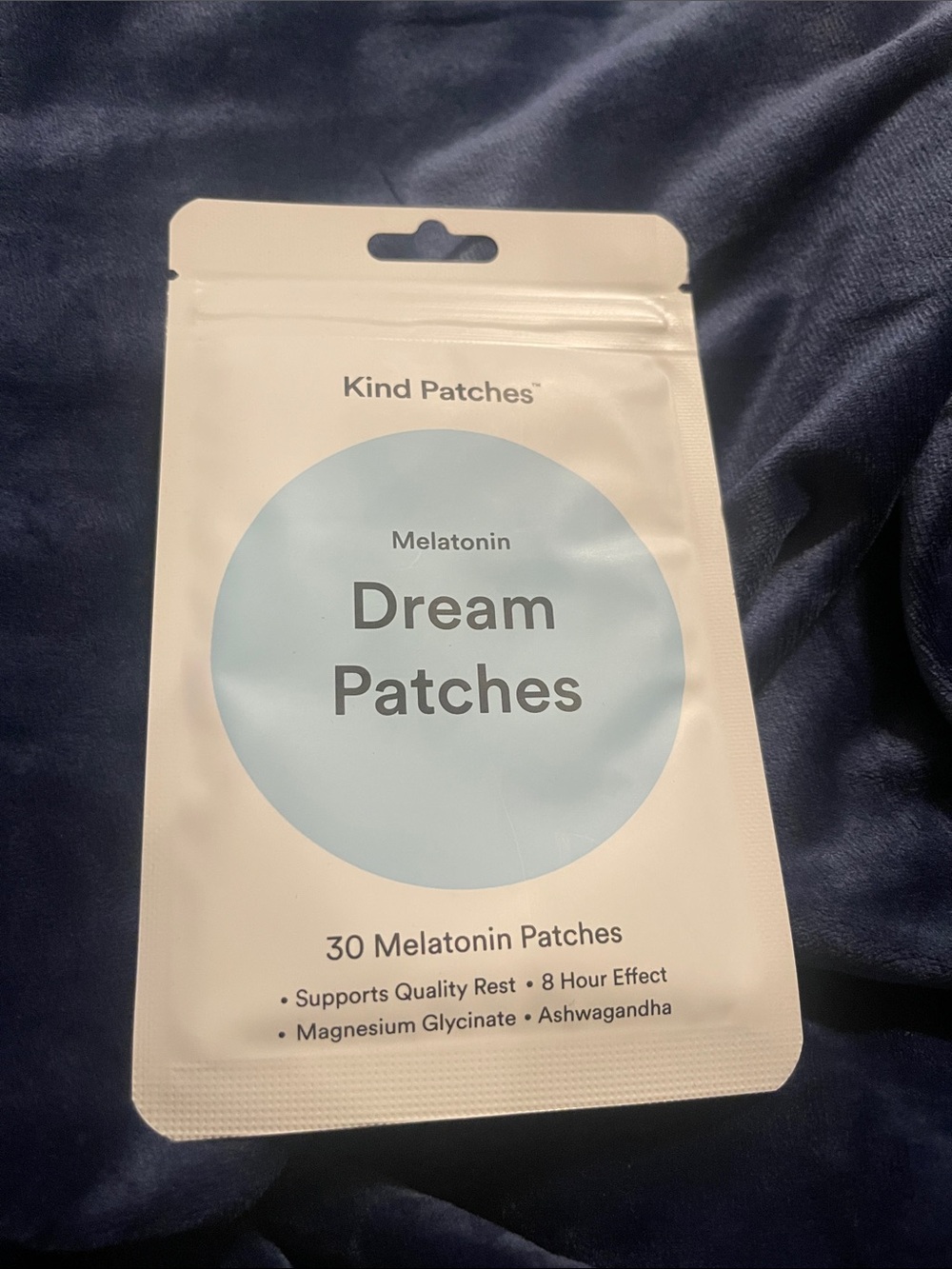 Dream Melatonin Patches - Light Blue
